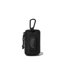 COVERNAT（カバーナット）の「アーチロゴウェビングシリンダーポーチキーホルダー Black（ポーチ）」