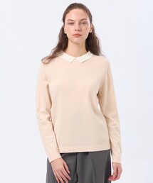 【Bicolor Knit Polo(バイカラーニットポロ)】ロングスリーブ