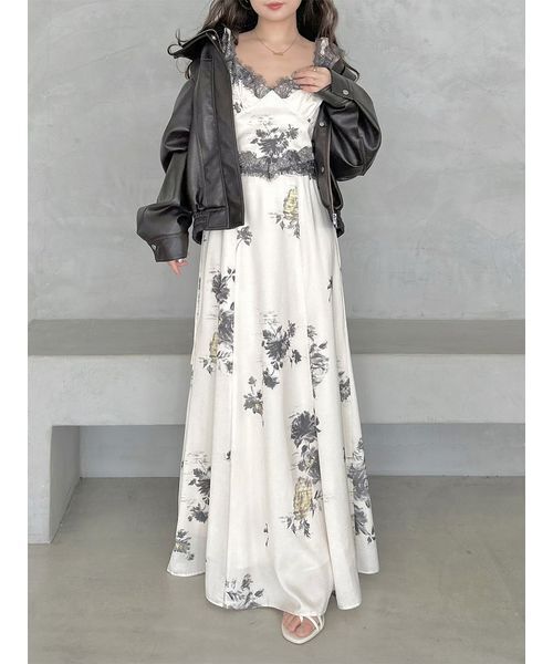 SNIDEL（スナイデル）の「ビッグスタンドカラーレザーブルゾン（ブルゾン・レディース・ブラック/ブラウン・1/0）」の8枚目の写真