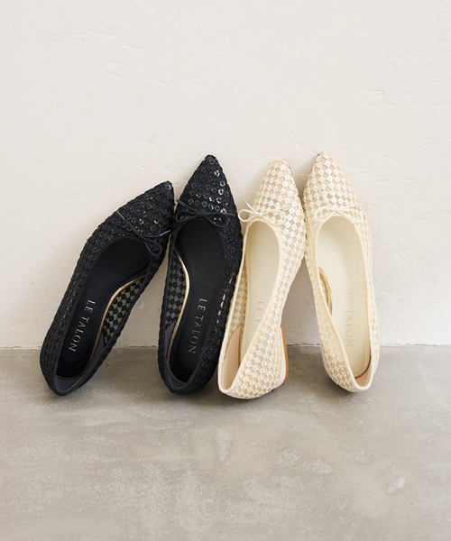 ポインテッドフラワースパンコールバレエ（バレエシューズ）｜LE TALON