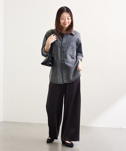 LE TALON(ルタロン)の「ポインテッドフラワースパンコールバレエ(バレエシューズ・レディース・ブラック×ブラック/アイボリー・22cm/22.5cm/23cm/23.5cm/24cm/24.5cm/25cm/25.5cm)」の15枚目の写真