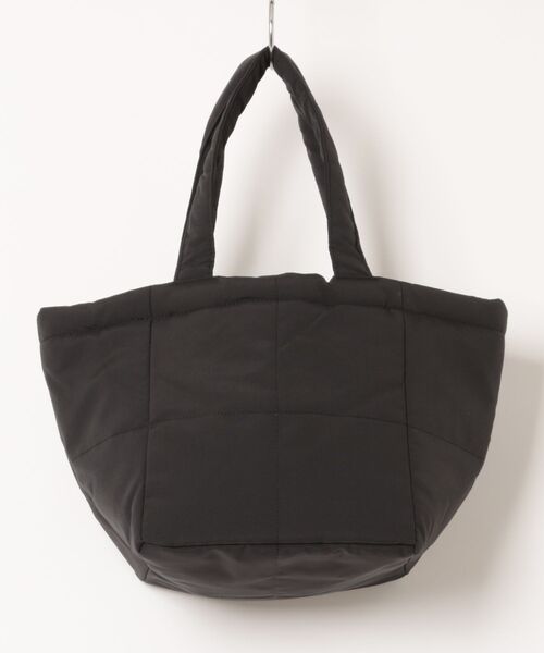 RUSTY(ラスティ)の「【RUSTY/ラスティー】中綿 キルティング トートBAG(トートバッグ・レディース・オレンジ/ブラック/ダークグリーン・FREE)」の4枚目の写真