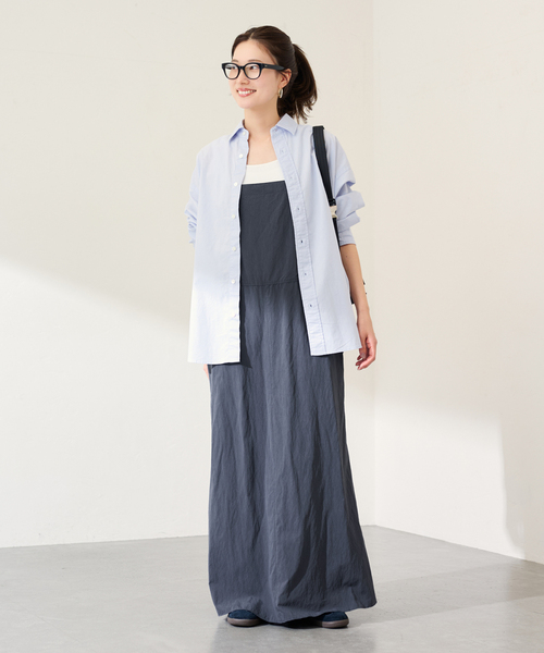 わら ヴィンテージライクキャミワンピース（ワンピース）｜FRAMeWORK