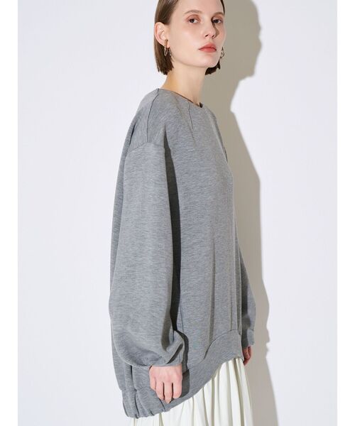 ELENDEEK（エレンディーク）の「フォルムドッキングワンピース（ワンピース・レディース・ブラック/グレー・01/02）」の9枚目の写真