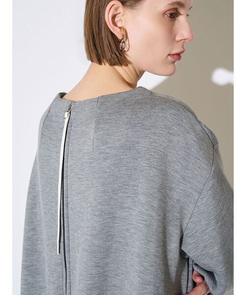 ELENDEEK（エレンディーク）の「フォルムドッキングワンピース（ワンピース・レディース・ブラック/グレー・01/02）」の11枚目の写真