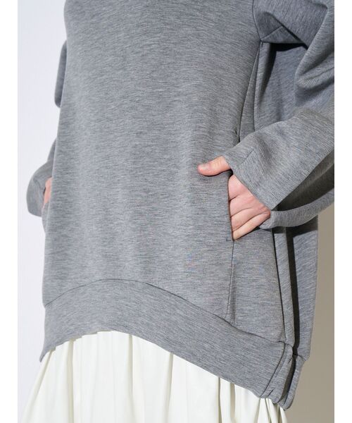 ELENDEEK（エレンディーク）の「フォルムドッキングワンピース（ワンピース・レディース・ブラック/グレー・01/02）」の12枚目の写真