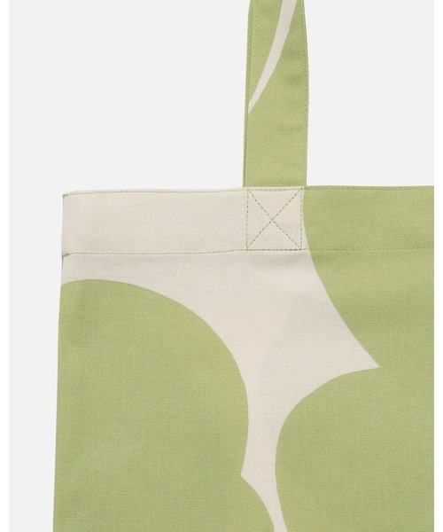 marimekko(マリメッコ)の「【一部店舗・オンラインストア限定】Unikko / tote bag 43x44(トートバッグ・レディース・ライトグリーン・FREE)」の5枚目の写真