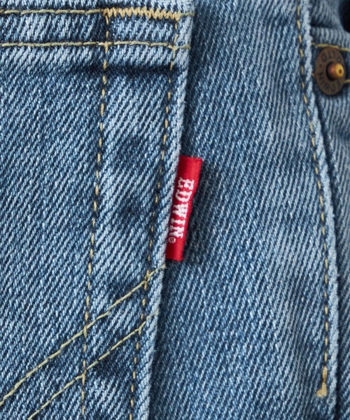 EDWIN（エドウィン）の「EDWIN エドウィン インターナショナルベーシック 404 ゆったりストレート デニムパンツ ジーンズ（デニムパンツ・メンズ・ブルー/ブラック系その他/ライトインディゴブルー/ブルー系その他/インディゴブルー・35/34/33/32/31/29/36/30）」の16枚目の写真