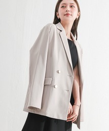 en CAnAF（エンカナフ）の「【オンもオフも頼れる一着】ダブルテーラードジャケット（テーラードジャケット）」