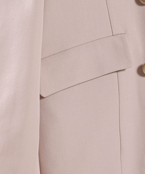 en CAnAF（エンカナフ）の「ダブルテーラードジャケット（テーラードジャケット・レディース・アイボリー/グレー/ネイビー・フリー）」の11枚目の写真