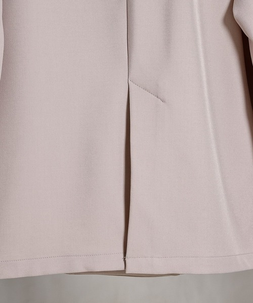 en CAnAF（エンカナフ）の「ダブルテーラードジャケット（テーラードジャケット・レディース・アイボリー/グレー/ネイビー・フリー）」の14枚目の写真