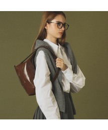 3way belted mini hobo bag_Brown