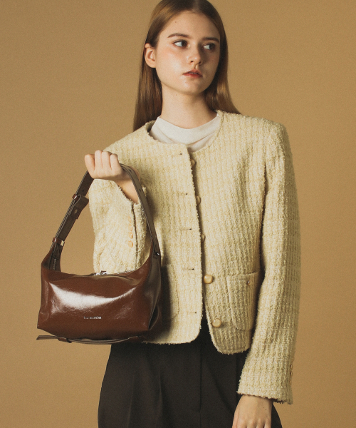 MASMARULEZ(マスマルールズ)の「3way belted mini hobo bag_Brown(ショルダーバッグ・レディース・その他・FREE)」の2枚目の写真