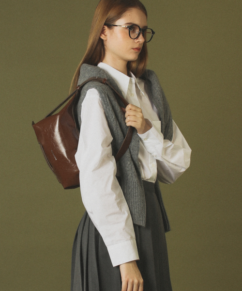 MASMARULEZ(マスマルールズ)の「3way belted mini hobo bag_Brown(ショルダーバッグ・レディース・その他・FREE)」の3枚目の写真