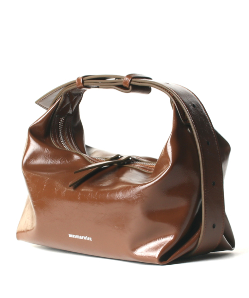MASMARULEZ(マスマルールズ)の「3way belted mini hobo bag_Brown(ショルダーバッグ・レディース・その他・FREE)」の4枚目の写真