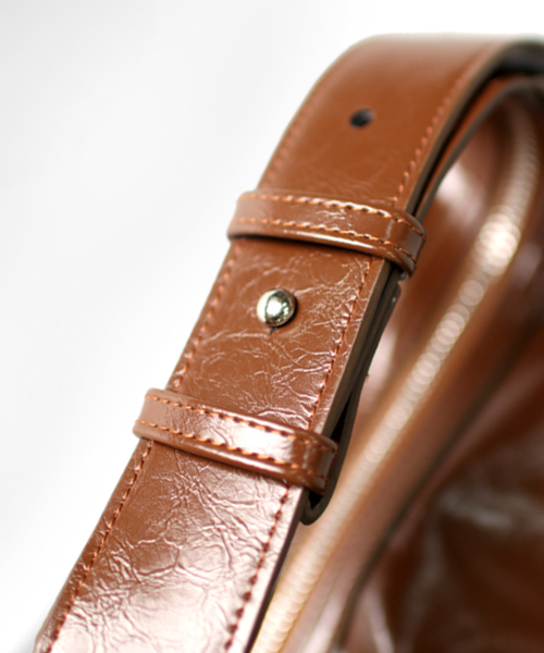 MASMARULEZ(マスマルールズ)の「3way belted mini hobo bag_Brown(ショルダーバッグ・レディース・その他・FREE)」の11枚目の写真