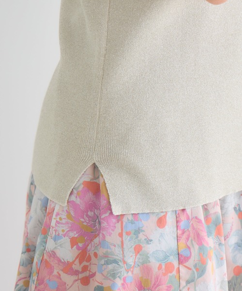 KATHARINE ROSS（キャサリンロス）の「【KATHARINE ROSS】2WAYラメニットタンク（タンクトップ・レディース・ブラック/ベージュ・FREE）」の17枚目の写真