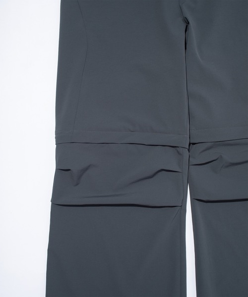 F/CE. （エフシーイー）の「F/CE. 2-WAY STRETCH DETACHABLE PANTS / エフシーイー ツーウェイ ストレッチ デタッチャブル パンツ（その他パンツ・レディース・グレー/ブラック・SMALL）」の9枚目の写真