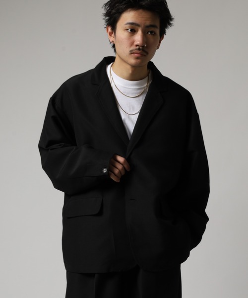 FUNALIVE（ファンアライブ）の「オーバーサイズ　テーラードジャケット　セットアップ対応（テーラードジャケット・メンズ・ブラック・M/L）」の16枚目の写真