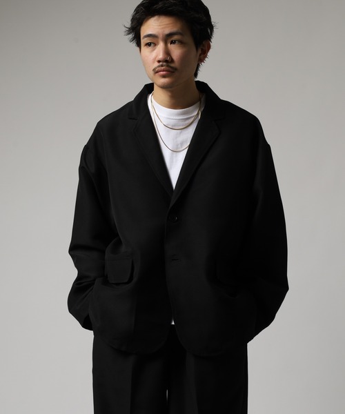 FUNALIVE（ファンアライブ）の「オーバーサイズ　テーラードジャケット　セットアップ対応（テーラードジャケット・メンズ・ブラック・M/L）」の15枚目の写真