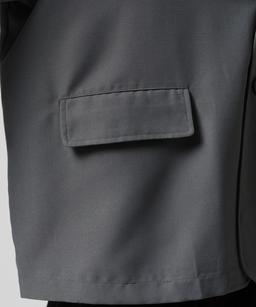 FUNALIVE（ファンアライブ）の「オーバーサイズ　テーラードジャケット　セットアップ対応（テーラードジャケット・メンズ・ブラック・M/L）」の3枚目の写真