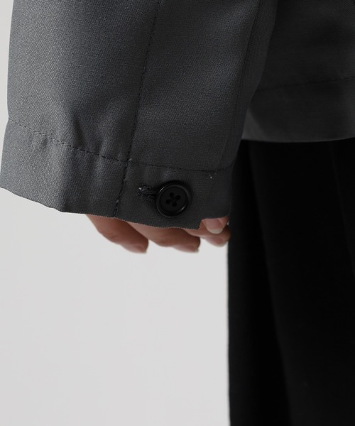 FUNALIVE（ファンアライブ）の「オーバーサイズ　テーラードジャケット　セットアップ対応（テーラードジャケット・メンズ・ブラック・M/L）」の4枚目の写真