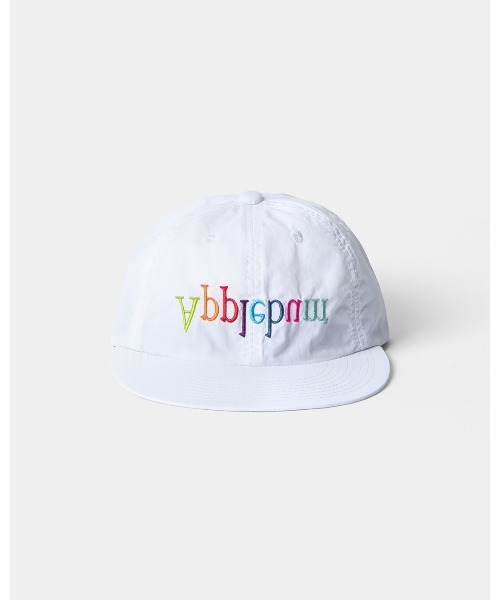 APPLEBUM(アップルバム)の「“Computer-Logo” Cap(キャップ・メンズ・ベージュ/ホワイト/ブルー・ONE SIZE)」の2枚目の写真