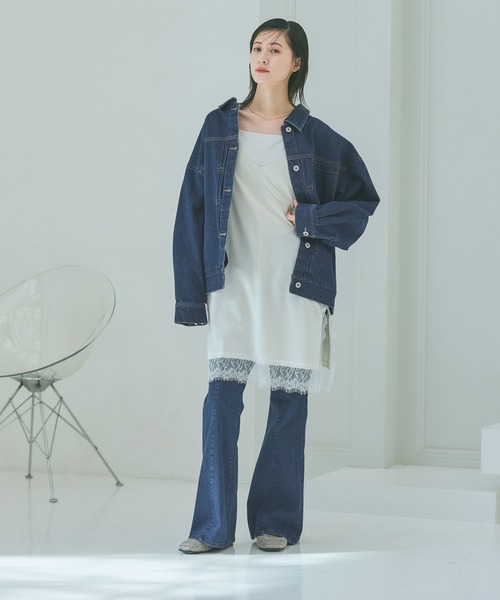 希少★極美品★定価5.8万★A. P.C. ミラーデニムジャケット　ブルゾン カラーデニムブルゾン / 638619（デニムジャケット）｜LAKOLE（ラコレ