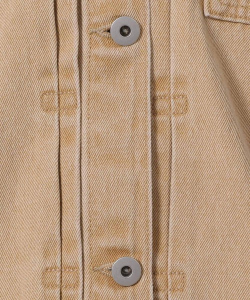 LAKOLE(ラコレ)の「カラーデニムブルゾン / 638619(デニムジャケット・レディース・グレー/インディゴブルー/ベージュ・FREE)」の12枚目の写真