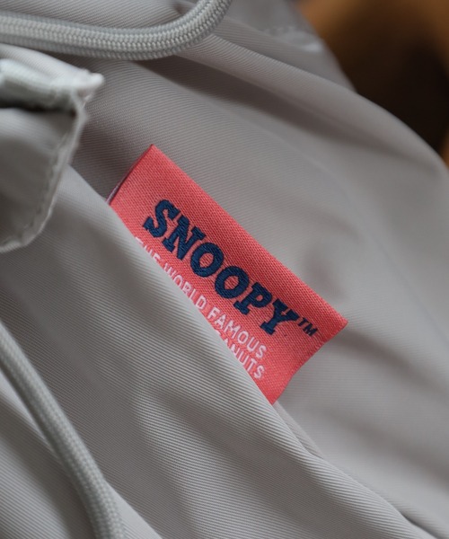 SNOOPY(スヌーピー)の「SNOOPY スヌーピー 巾着トートバッグ 刺繍(トートバッグ・レディース・キナリ/グレー・FREE)」の12枚目の写真