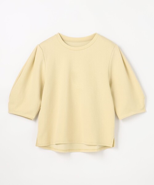 ANY（エニィ）の「ダンボールコクーンスリーブプルオーバー（Tシャツ/カットソー・レディース・アイボリー系/グレー系/ライトグレー系/ピンク系/ライトイエロー系・X-LARGE）」の15枚目の写真