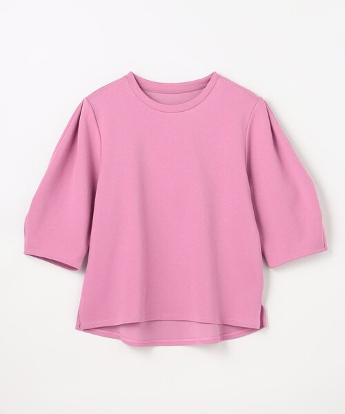 ANY（エニィ）の「ダンボールコクーンスリーブプルオーバー（Tシャツ/カットソー・レディース・アイボリー系/グレー系/ライトグレー系/ピンク系/ライトイエロー系・X-LARGE）」の18枚目の写真