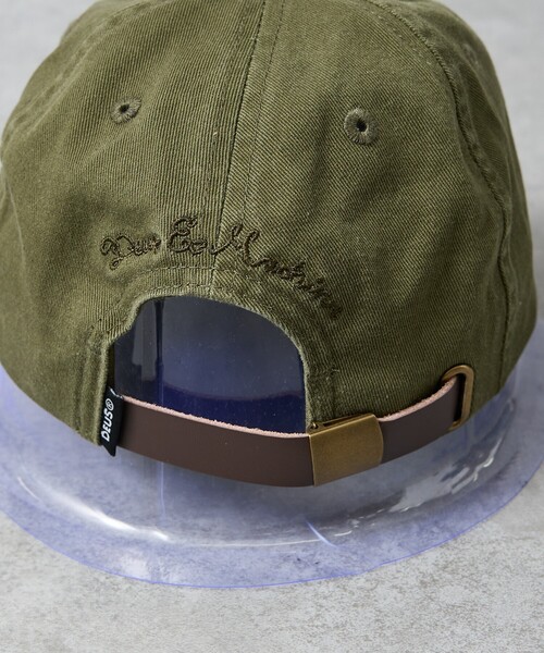 DEUS EX MACHINA（デウスエクスマキナ）の「【Deus Ex Machina / デウスエクスマキナ】Pill Logo Dad Cap / キャップ/ 帽子 / ユニセックス（キャップ・メンズ・グリーン・フリー）」の6枚目の写真