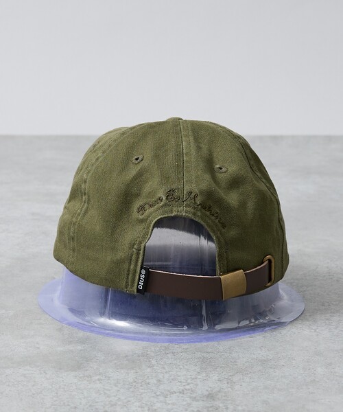 DEUS EX MACHINA（デウスエクスマキナ）の「【Deus Ex Machina / デウスエクスマキナ】Pill Logo Dad Cap / キャップ/ 帽子 / ユニセックス（キャップ・メンズ・グリーン・フリー）」の10枚目の写真