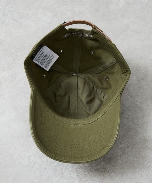 DEUS EX MACHINA（デウスエクスマキナ）の「【Deus Ex Machina / デウスエクスマキナ】Pill Logo Dad Cap / キャップ/ 帽子 / ユニセックス（キャップ・メンズ・グリーン・フリー）」の12枚目の写真