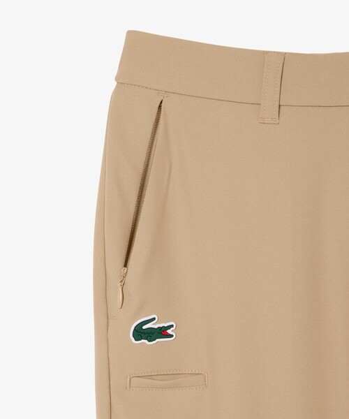 LACOSTE(ラコステ)の「UVカット 吸水速乾 ウルトラドライ スリムフィットストレッチゴルフパンツ(チノパンツ・レディース・ネイビー/ベージュ・38/36/34)」の12枚目の写真
