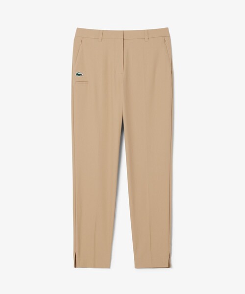 LACOSTE(ラコステ)の「UVカット 吸水速乾 ウルトラドライ スリムフィットストレッチゴルフパンツ(チノパンツ・レディース・ネイビー/ベージュ・38/36/34)」の11枚目の写真