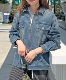 ABYS（アビス）の「デニムオーバーサイズGジャン（デニムジャケット）」