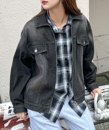 ABYS（アビス）の「デニムオーバーサイズGジャン（デニムジャケット）」