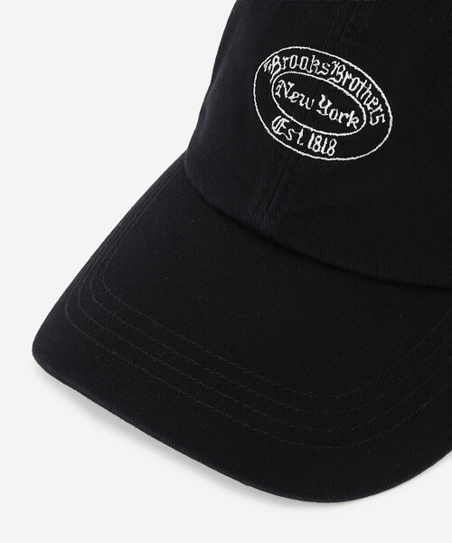 Brooks Brothers |〈別注〉コットンツイル ベースボールキャップ BLACK