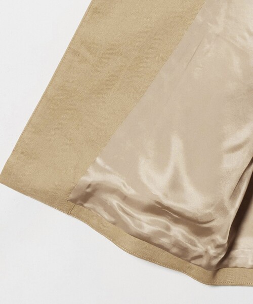 BEAUTY&YOUTH UNITED ARROWS（ビューティーアンドユースユナイテッドアローズ）の「麻ブレンド カラーレス シングル ジャケット UVカット（ノーカラージャケット・レディース・ベージュ/オフホワイト・M/S）」の12枚目の写真