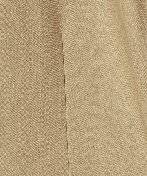 BEAUTY&YOUTH UNITED ARROWS（ビューティーアンドユースユナイテッドアローズ）の「麻ブレンド カラーレス シングル ジャケット UVカット（ノーカラージャケット・レディース・ベージュ/オフホワイト・M/S）」の13枚目の写真