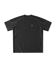 BUTTON SEOUL（ボタンソウル）の「メッシュストレッチラグランショートスリーブ（3カラー）（Tシャツ/カットソー）」