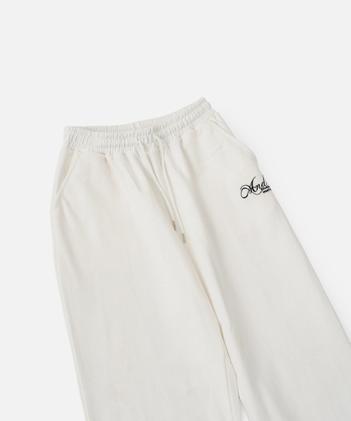 VASTIC(バスティック)の「エンドセットアップスウェットパンツ_アイボリー(スウェットパンツ・メンズ・アイボリー・MEDIUM/LARGE)」の3枚目の写真