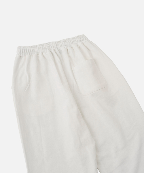 VASTIC(バスティック)の「エンドセットアップスウェットパンツ_アイボリー(スウェットパンツ・メンズ・アイボリー・MEDIUM/LARGE)」の5枚目の写真
