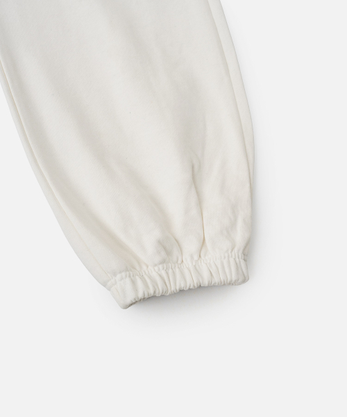 VASTIC(バスティック)の「エンドセットアップスウェットパンツ_アイボリー(スウェットパンツ・メンズ・アイボリー・MEDIUM/LARGE)」の6枚目の写真
