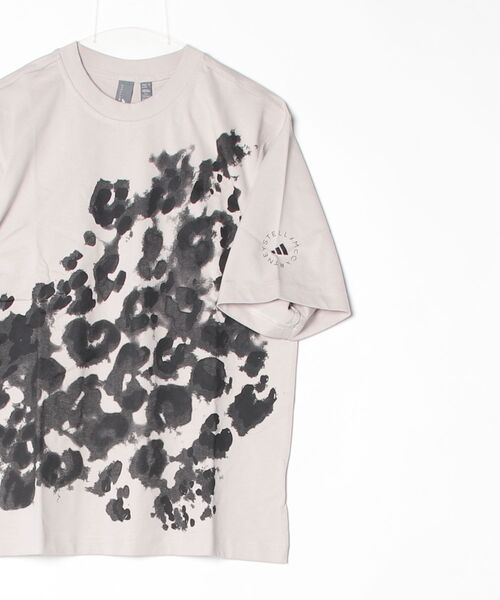 adidas by Stella McCartney（アディダスバイステラマッカートニー）の「aSMC GRAPH TEE【adidas by Stella McCartney】 / アディダス adidas（Tシャツ/カットソー・レディース・グレー・SMALL/MEDIUM/LARGE/XX-LARGE/X-SMALL/X-LARGE）」の5枚目の写真
