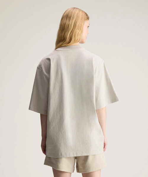 adidas by Stella McCartney（アディダスバイステラマッカートニー）の「aSMC GRAPH TEE【adidas by Stella McCartney】 / アディダス adidas（Tシャツ/カットソー・レディース・グレー・SMALL/MEDIUM/LARGE/XX-LARGE/X-SMALL/X-LARGE）」の6枚目の写真