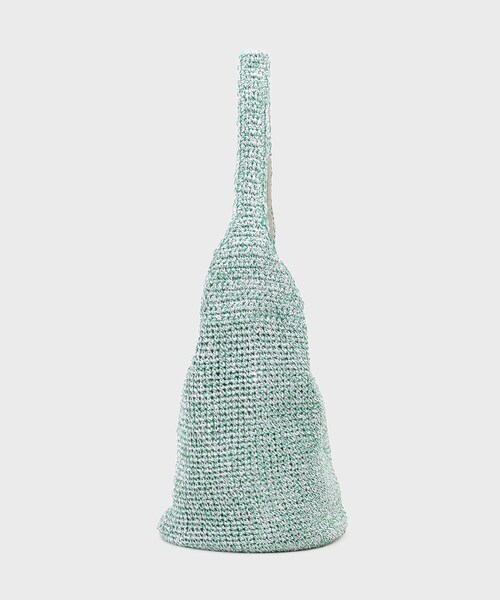 INDIVI（インディヴィ）の「【大人カジュアル】メタリックかぎ編みボトルバッグ（トートバッグ・レディース・ブルー系その他6/ダークブラウン系4/グリーン系その他5/シルバー系4・00）」の16枚目の写真