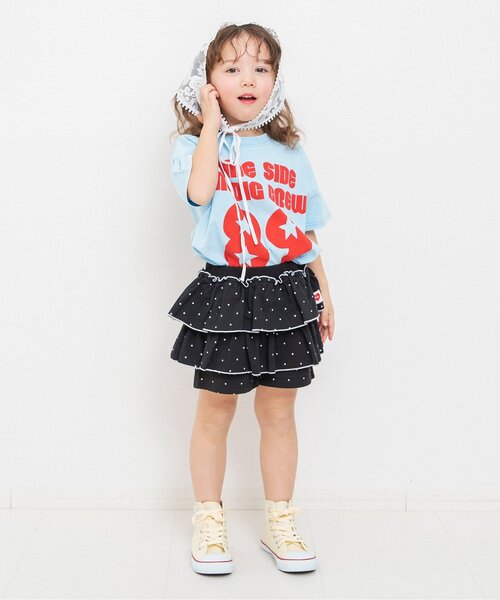 BREEZE（ブリーズ）の「フリルカットソーパンツ（その他パンツ・キッズ・グレー/ブラック/ブラウン・100/80/90/120/140）」の9枚目の写真